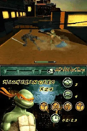 TMNT (USA) (En,Fr,De,Es,It) screen shot game playing